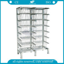 AG-SS070 Medical stainless steel material Storage Shelves